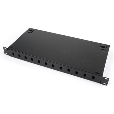 SM/MM/OM3 ファイバータイプ 2x4 オプティカルスプリッタ 2x32 PLC 19 インチラックマウントファイバースプリッタ
