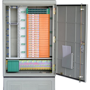 外部用金属光ファイバー IP 55 電流配送キャビネット