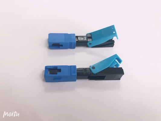 FTTH SC APC SC UPC FTTH FTTB FTTXネットワークのためのフィールドアセンブリのクイックコネクタ 3 タイム