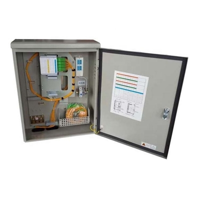 Wifiネットワーク 屋外 FTTH 1X32 スプリッターファイバー配送ハブ 48 コア 端末ジャンクションボックス