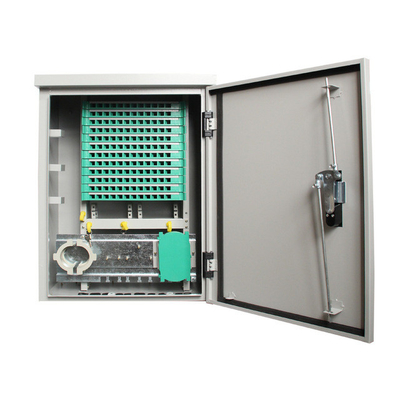 FTTH ODF アウトドア 96 144 288 576 コア 光ファイバークロスコネクト キャビネット 強化アダプター
