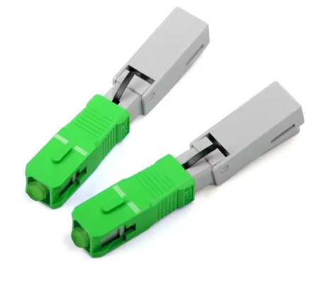 FTTH SC APC 低信号損失の光ファイバーフィールドの設置のための高速接続装置