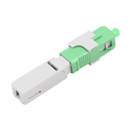 FTTH SC APC 低信号損失の光ファイバーフィールドの設置のための高速接続装置