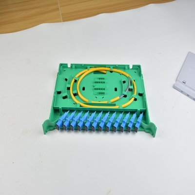 汎用ファイバースプライストレイ付きの12コアアウトドアファイバーミニ光学配送フレーム