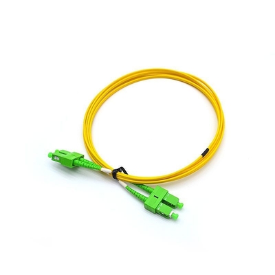 シングルモード 9/125 デュプレックスSC/UPC-SC/UPC 電気通信用 屋外光ファイバーパッチコード
