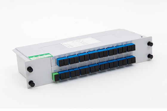 1*16 1*32 SC コンネクタ LGX PLC カセット PLC スプリッター ファイバータイプ G657 またはカスタマイズ 3 時間