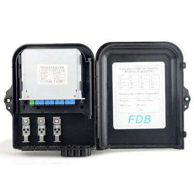 通信 8ポート FTTX 屋外 LGX 光ファイバースプリッタ ディストリビューションボックス