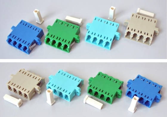 FTTH 光ファイバー アダプター LC 四面フレンズ カップラー 4 LC 40 ~ 85 テンプ互換性