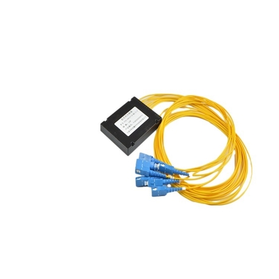 4GネットワークABSプラスチックボックス型光ファイバーPLCスプリッタ SC/APC LC/APCコネクタ PON FTTXとCATV用
