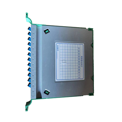FTTX ODB NAP FTTH プラスチックの光ファイバースプライスケーブル用 12コア小型スプライストレイ