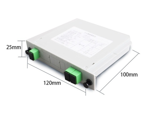 4Gネットワークファイバー光学キャビネット用のカスタマイズされたG657ファイバータイプ2x1カードスプリッタ1*2