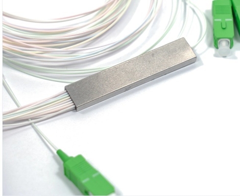 1*32 1*64 1*128 スチールチューブSC/ APC ミニファイバーオプティック GPON 1x128 PLC スプリッタ