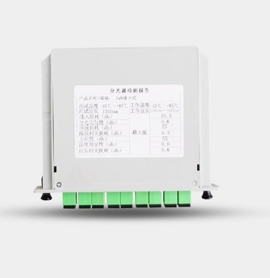 1から8 PLC スプリッタ SC FC LC ST コネクタタイプ G657A ファイバータイプ