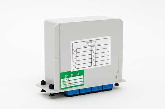 1x16 LGX SC APC UPC スペース節約ソリューションのためのPLCスプリッター