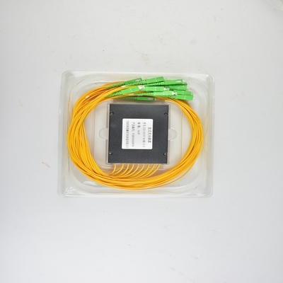 3-ネットワークファイバーオプティックPLCスプリッタ 1x4 2x8 16x32 ABSモジュールボックス 消極光学コネクタ
