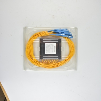 3-ネットワークファイバーオプティックPLCスプリッタ 1x4 2x8 16x32 ABSモジュールボックス 消極光学コネクタ