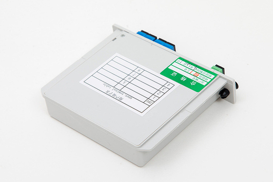1*4 光ファイバー グリーン SC APC から SC UPC スプリッタ Huawei 波長 1260-1650nm