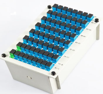 リターン損失 dB ≥50 光ファイバースプリッタカセット PLC 1x64 SC UPC 性能