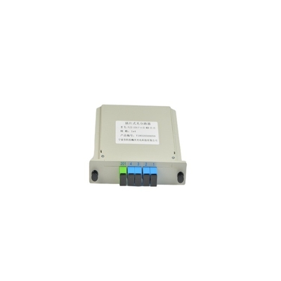 G657A ファイバータイプ 1x16 カセット PLC オプティカルスプリッタ ≤10.7dB 挿入損失