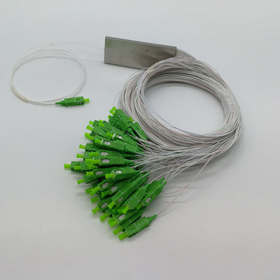 1x2 1x8 2x8 1x24 1x32 1x48 1x64 ミニ光学分割器 Sc Apcコネクタ PLCファイバー分割器
