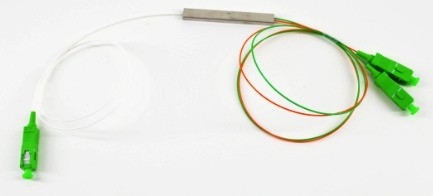 ANATEL 認定 1x8 SC/APC マイクロミニブロック 鋼管 FTTH PLC スプリッタと 3 タイム