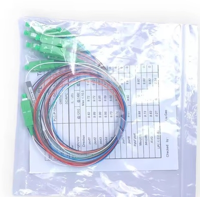 FTTH ミニ鋼管スプリッター 光ファイバー マイクロ 1*8 SC APC MINI 1m 1.5m PLC スプリッター