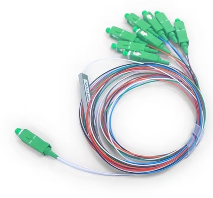 FTTH ミニ鋼管スプリッター 光ファイバー マイクロ 1*8 SC APC MINI 1m 1.5m PLC スプリッター