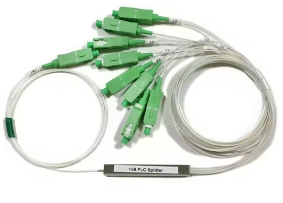 通信 1x2 4 8 16 C G657A1 0.9mm SCUPC ミニタイプ 光ファイバー PLC スプリッター