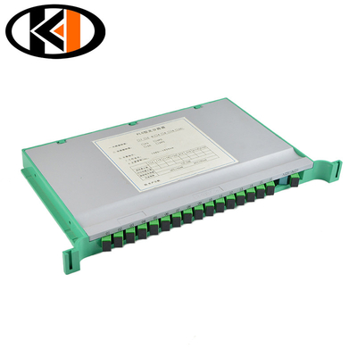 光ファイバー PLC 1*8 1*16 SC/APC トレイ組成型 光ファイバースプリッター